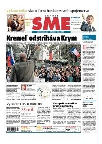 Obálka e-magazínu SME 7.3.2014