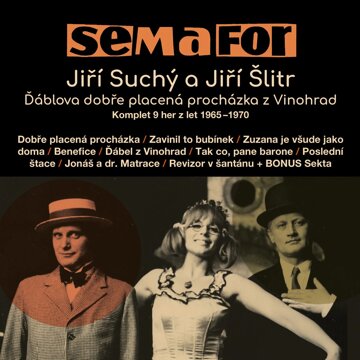 Obálka audioknihy Semafor Komplet 9 her z let 1965-1970