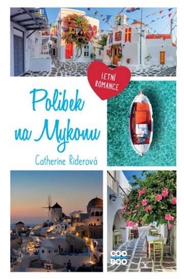 Obálka knihy Polibek na Mykonu