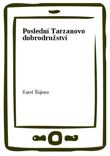 Obálka knihy Poslední Tarzanovo dobrodružství