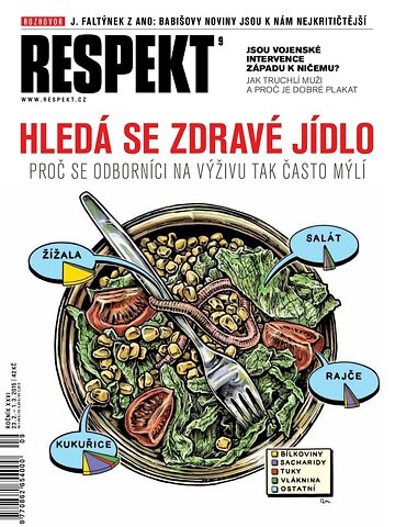 Obálka e-magazínu Respekt 9/2015