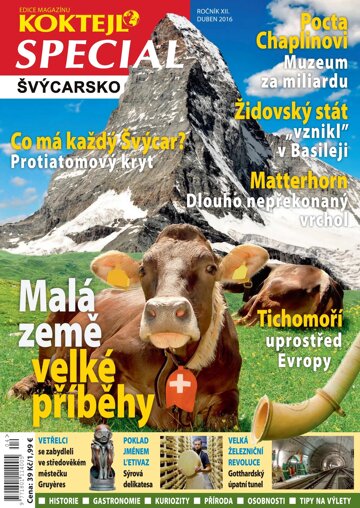 Obálka e-magazínu Speciál Švýcarsko 2016