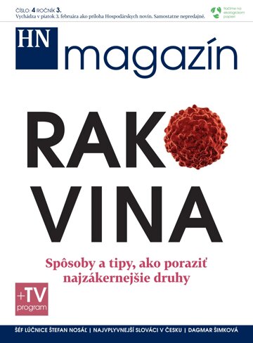 Obálka e-magazínu Prílohy HN magazín č. 4