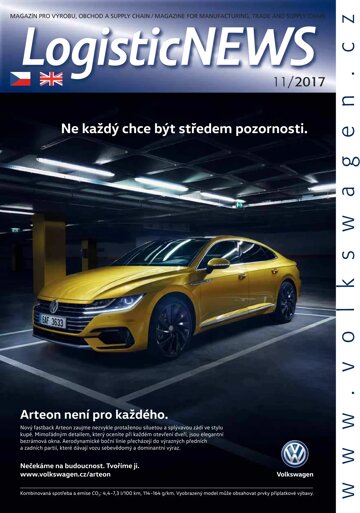 Obálka e-magazínu Logistic News 11/2017