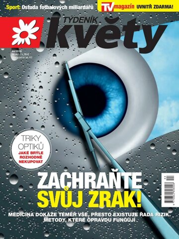 Obálka e-magazínu Týdeník Květy 44/2018