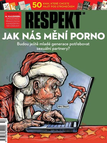 Obálka e-magazínu Respekt 50/2018