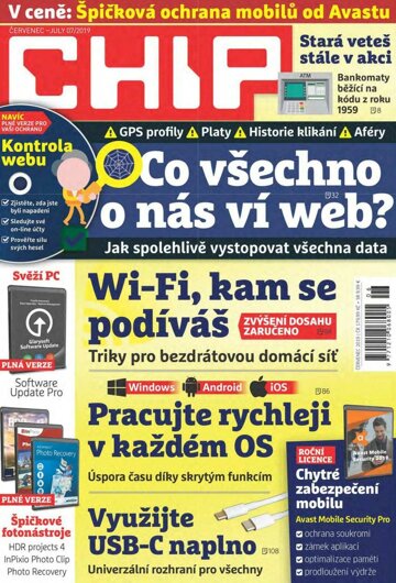 Obálka e-magazínu CHIP 7/2019