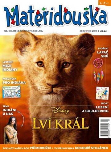 Obálka e-magazínu Mateřídouška 7/2019