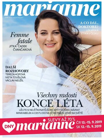 Obálka e-magazínu Marianne 9/2019