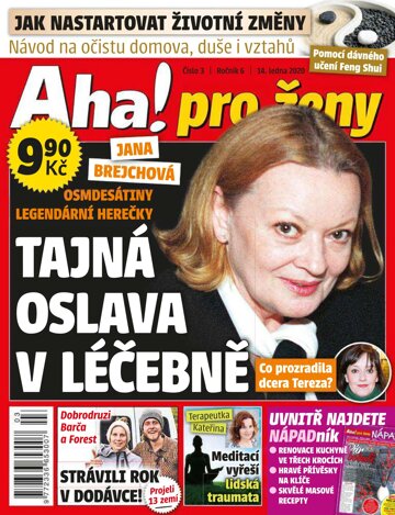 Obálka e-magazínu AHA! pro ženy 3/2020