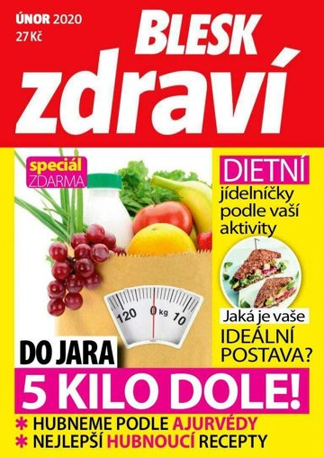 Obálka e-magazínu Příloha Blesk Zdraví 2/2020