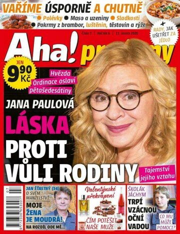 Obálka e-magazínu AHA! pro ženy 7/2020