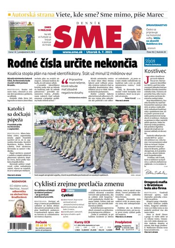 Obálka e-magazínu SME 6-7-2021