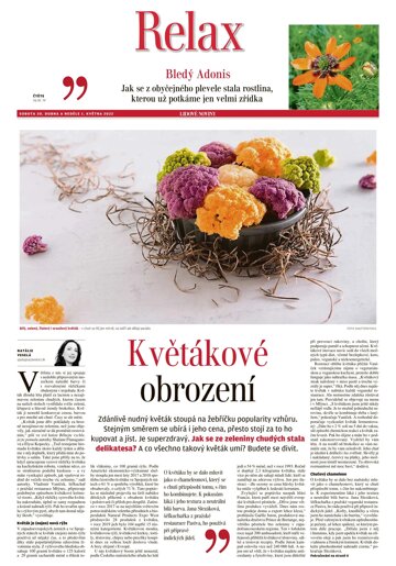 Obálka e-magazínu LN+ Čechy - 30.4.2022