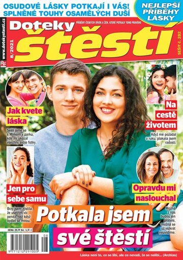 Obálka e-magazínu Doteky štěstí 8/21