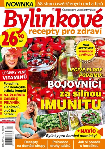 Obálka e-magazínu Bylinkové recepty 3/17