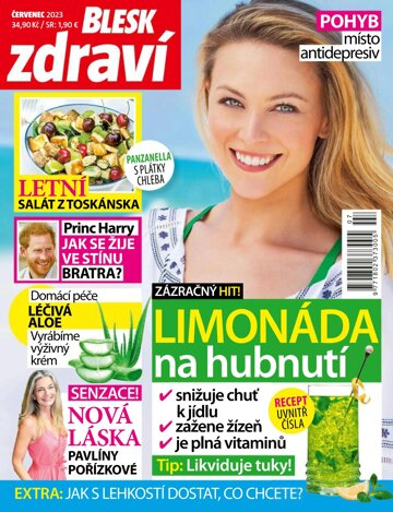 Obálka e-magazínu Blesk Zdraví 7/2023