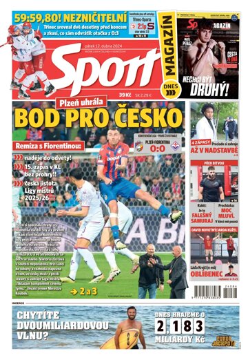 Obálka e-magazínu Sport 12.4.2024