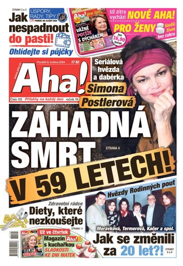Obálka e-magazínu AHA! 6.5.2024