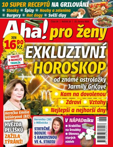 Obálka e-magazínu AHA! pro ženy 26/2024