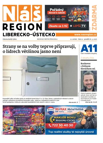 Obálka e-magazínu Náš Region - Ústecko 12/2026