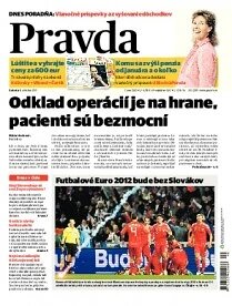 Obálka e-magazínu Pravda 8.10.2011