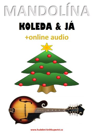 Obálka knihy Mandolína, koleda & já (+online audio)