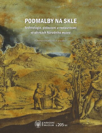 Obálka knihy Podmalby na skle ve sbírkách Národního muzea