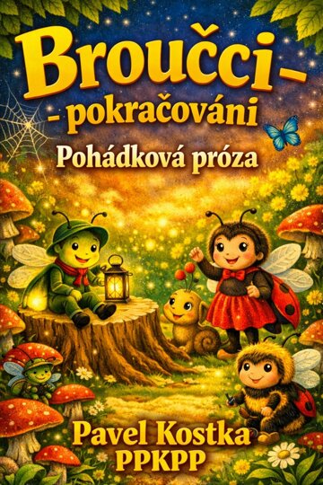 Obálka knihy Broučci – pokračování