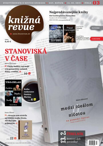 Obálka e-magazínu Knižná revue 3/2015