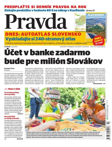 Obálka e-magazínu Pravda 1. 6. 2015