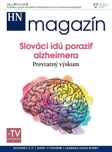 Obálka e-magazínu Prílohy HN magazín č. 21