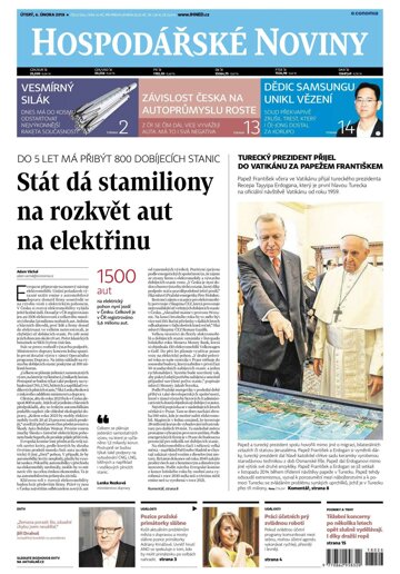 Obálka e-magazínu Hospodářské noviny 026 - 6.2.2018