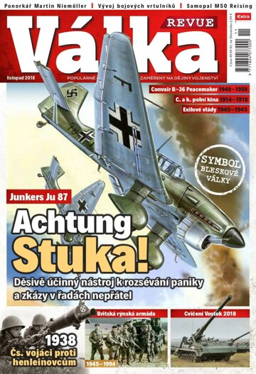 Obálka e-magazínu Válka REVUE 11/2018