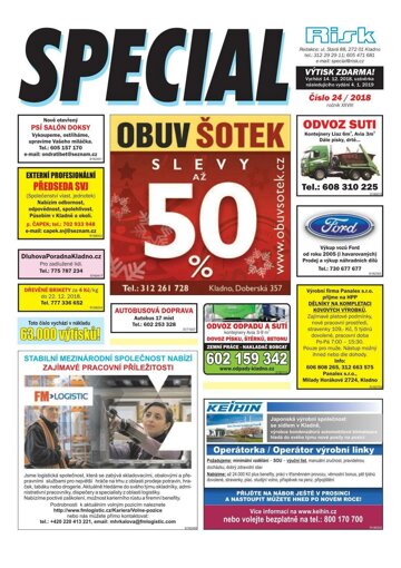 Obálka e-magazínu Special 24/2018