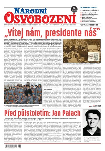 Obálka e-magazínu Národní Osvobození 1-2/2019