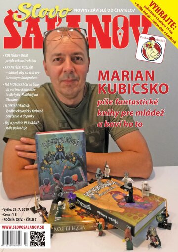 Obálka e-magazínu Slovo Šaľanov 7/2019