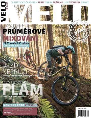 Obálka e-magazínu Velo 9/2019