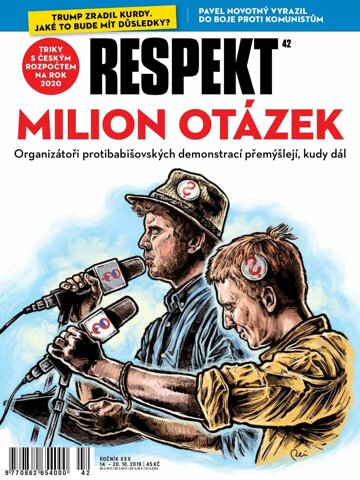 Obálka e-magazínu Respekt 42/2019