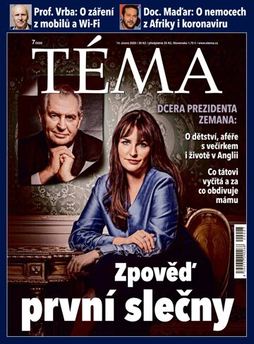 Obálka e-magazínu TÉMA 14.2.2020