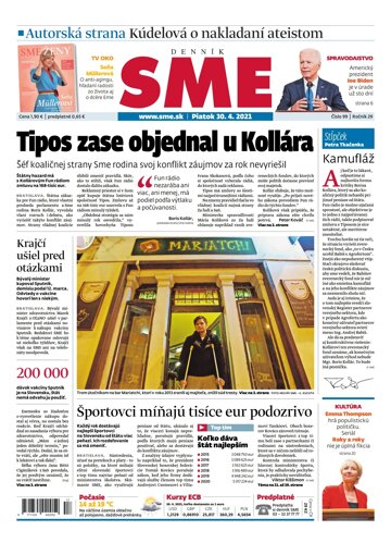 Obálka e-magazínu SME 30-4-2021