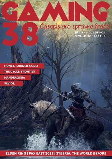 Obálka e-magazínu GAMING 38