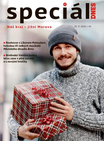 Obálka e-magazínu Magazín DNES SPECIÁL Brno a Jižní Morava - 25.11.2022