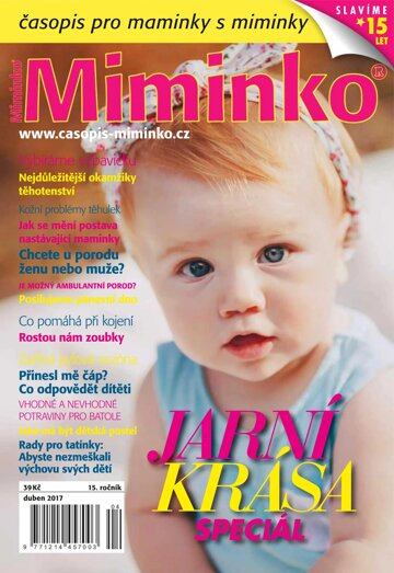 Obálka e-magazínu Miminko 4/2017