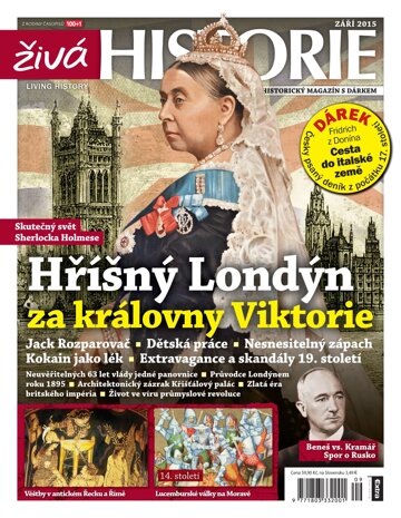 Obálka e-magazínu Živá historie 9/2015