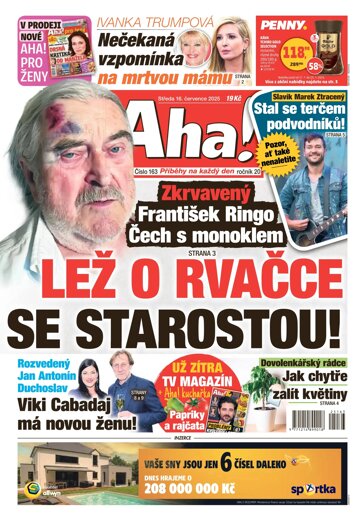 Obálka e-magazínu AHA! 16.7.2025