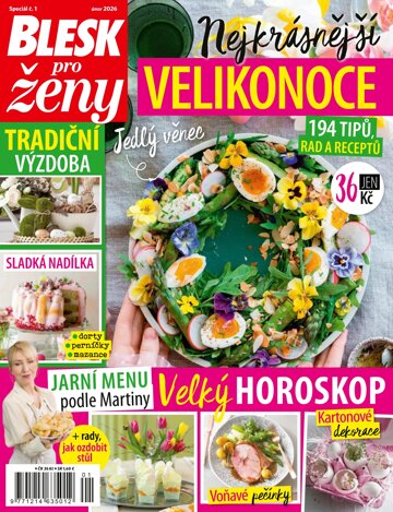 Obálka e-magazínu Blesk pro ženy speciál 01/2026