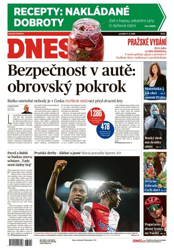 Obálka e-magazínu MF Dnes 31.8.2026