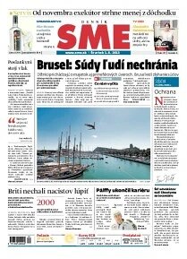 Obálka e-magazínu SME 1.8.2013