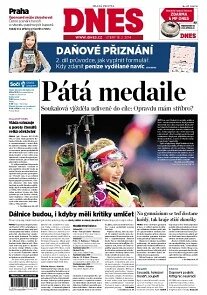 Obálka e-magazínu MF Dnes 18.2.2014